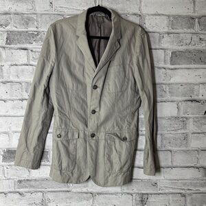 A/X Men's Gray Casual Lightweight Blazer Sportcoat